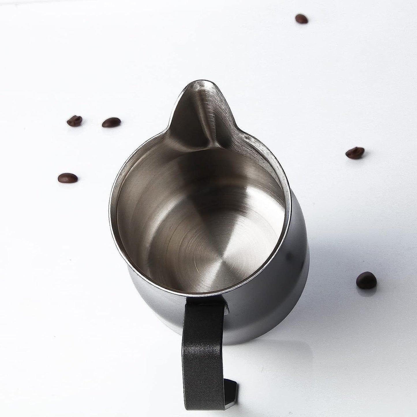 Easyworkz Espresso Steaming Pitcher Stainless Steel 15 oz Coffee Frothing Picther Milk Jug Cappuccino Latte Art Cup