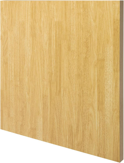 Butcher Block Countertop | 30x30in Wood Board Countertop | DIY Washer Dryer/Island/Kitchen Counter-top | countertop Cutting Board | 1102lbs Load Capacity | Wood Color | NO Base Legs, 1.38in Thick