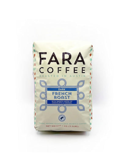 Fara Coffee, Whole Bean (French Roast (Dark), 2.2 Lb)