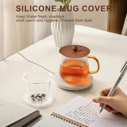 Silicone Cup Covers (Set of 3) ， Multicolored Silicone Lids for Mugs, Cups, Tea Pots,Flexible Mug Covers，Hot Cup Lids for Coffee & Tea