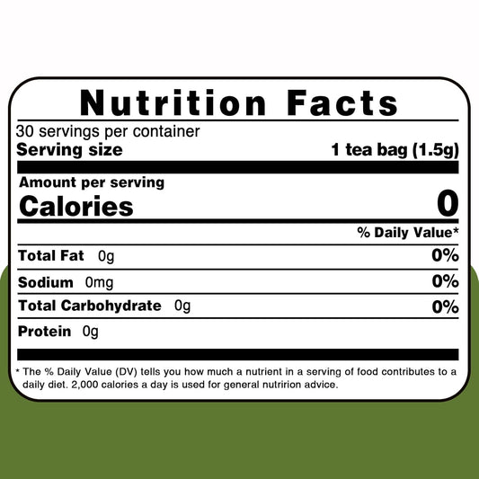 TEARELAE - Wormwood Tea Bags, 30 Count - Premium Natural Wormwood Herb - Non-GMO - Caffeine-free - Support Healthy Digestion