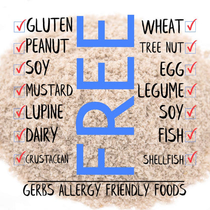 Gerbs Ground Sunflower Seed Meal, 2 LBS - Top 14 Food Allergy Free & NON GMO - Vegan & Keto Safe – Cold Milled Full Oil Seed Protein Powder