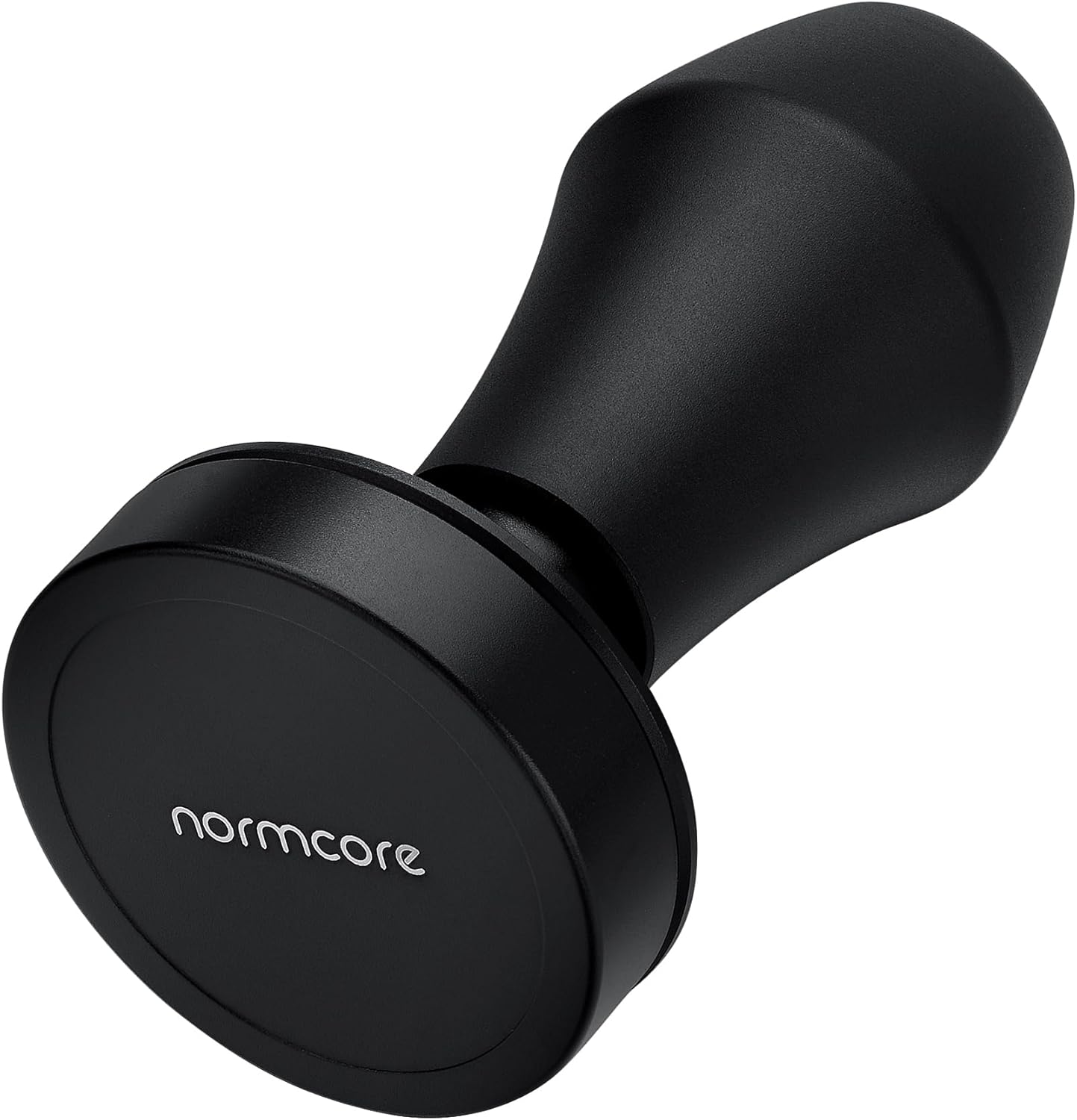 Normcore 51mm Espresso Coffee Tamper with Ripple Base - Spring Loaded Tamper - 15lb / 25lb / 30lbs Replacement Springs - Anodized Aluminum Handle and Stand