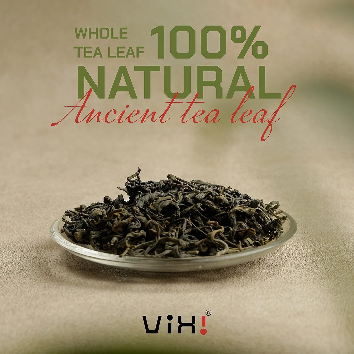 VIXI Green Oolong Tea Loose Leaf, 16.00 Oz, Vietnam's Mountain Tea, Caffeinated, Dried Whole Full Large Leaves, 100% Natural from Ancient Tea Tree, Perfect for Hot and Cold Brew