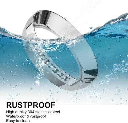 58mm Espresso Dosing Funnel LANLYSEN Magnetic Coffee Dosing Ring Stainless Steel Espresso dosing Funnel Espresso Dosing Ring with 8 Magnets Compatible with All 58mm Portafilter