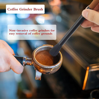 1PCS Light Professional Coffee Grinder Brush, Coffee Grinder Cleaning Brush, Washable Coffee Grinder Brush/Plastic Barista Brush for Baristas, Coffee Lovers, Cleaning Coffee Grounds