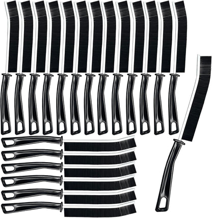 20 Pcs Crevice Cleaning Brush, Bathroom Gap Brush, Grout Cleaner Brush Hard Bristle Crevice Cleaning Brush,Clean The Dead Corners of Bathroom Kitchen Tiles