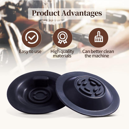 2 Pack 54mm Espresso Backflush Cleaning Disc For Breville Espresso Machines - 54mm Backflush Disc Compatible with Breville BES870XL/ BES878BSS/ BES880/ BES840XL/ BES810BSS