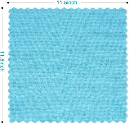 Orighty Microfiber Cleaning Cloth 24 Pack, Highly Absorbent Cleaning Supplies, Lint Free Cloths for Multiple-use, Powerful Clean Rags for House, Kitchen, Car Care (Multi-Color) 11.5 x11.5 inch