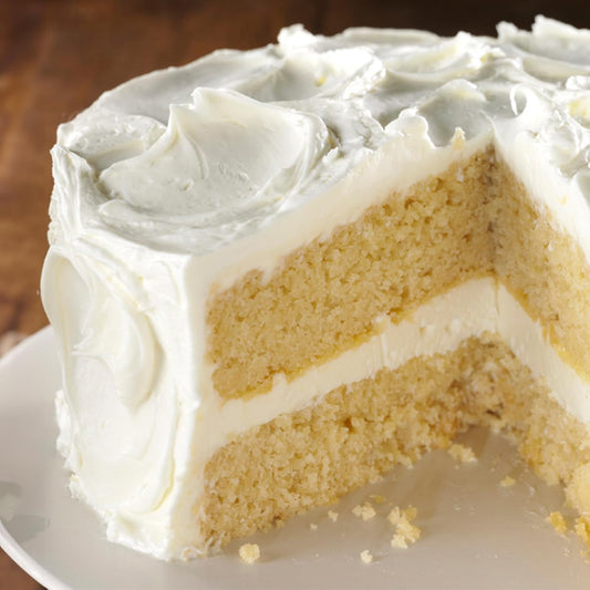 XO Baking Co. Gluten Free Vanilla Cake Gourmet Cake Mix; Non-GMO; Kosher; Rice Free; Soy Free; Dairy Free; Peanut Free; No Preservatives; No Artificial Flavors or Colors 19oz (Pack of 2)