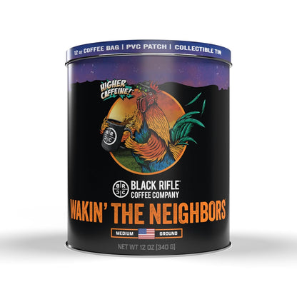 Black Rifle Coffee Company Wakin the Neighbors Gift Bundle, Ground, 12oz