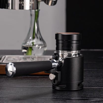 IKAPE Espresso 54mm Portafilter, Coffee Portafilter with Silicone Handle, Fits 54mm Breville Barista Series BES870/878/880 Machine & Solis Barista Machines, with16g Capacity Filter Basket