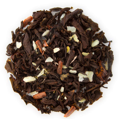 Teabloom Organic Black Tea, Vanilla Orchid Garden Loose Leaf Tea, USDA Certified Organic and Kosher Certified, 2.80 Ounce Canister Makes 35-50 Cups