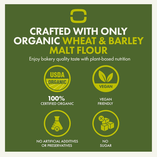 Let’s Bake Bread Organic Pizza Crust Baking Mix - Crispy & Chewy Artisan Crust - USDA Organic, Non-GMO, No Additives, Easy Home Baking, Pizzeria-Quality Dough at Home - 17.64 oz (1 Pack)