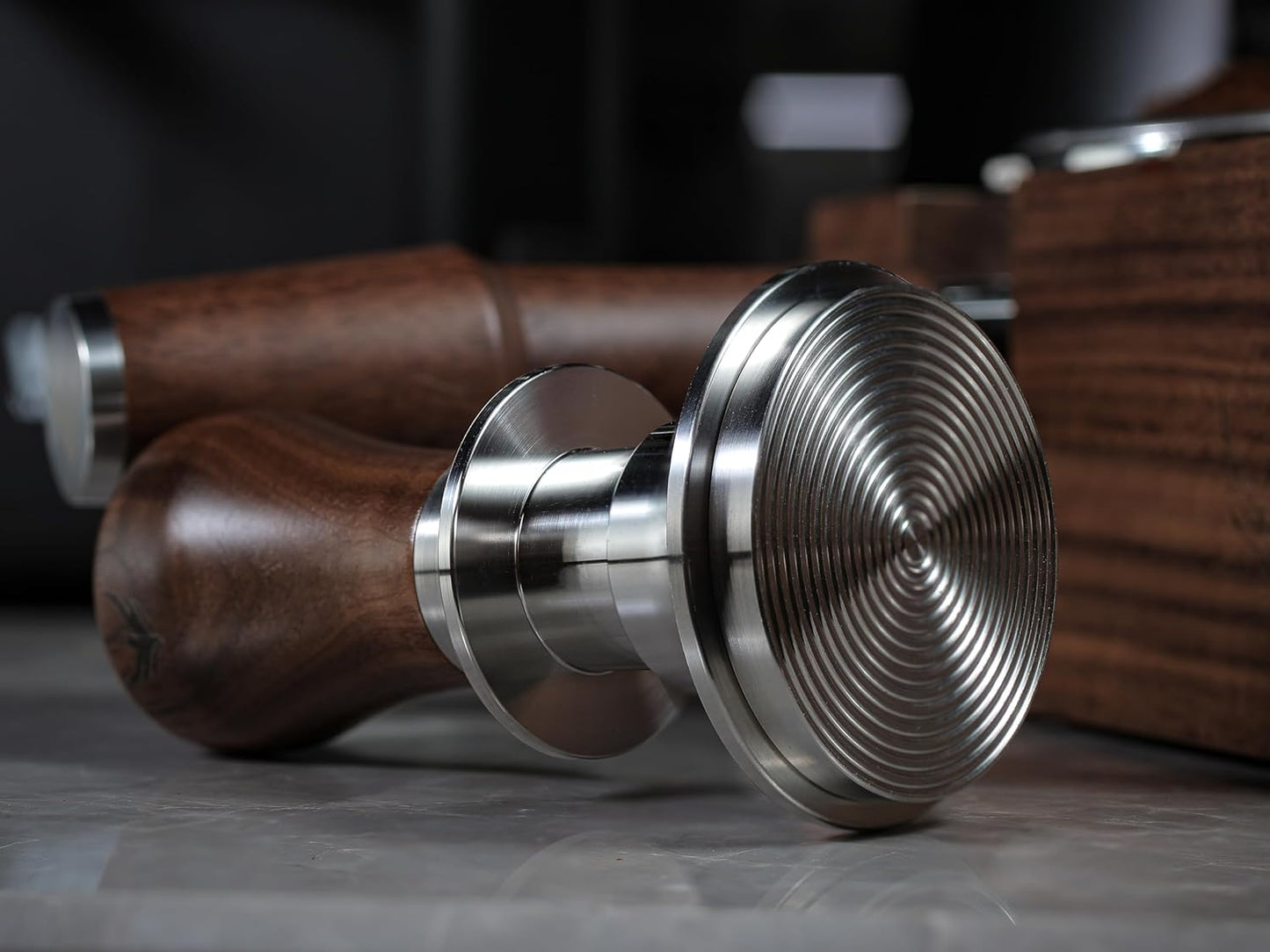 51mm Tamper Calibrated,Auto-Leveling and 30lb Spring Loaded Design Stainless Steel 51 mm Coffee Tamper with Replacement Springs