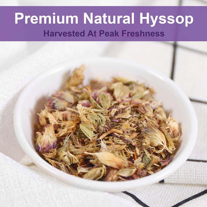 TEARELAE - Hyssop Tea, 36 Count - Pure Hyssop Herbal Tea Bag - Smooth Flavor - Aid Digestion - Non-GMO - Caffeine-Free