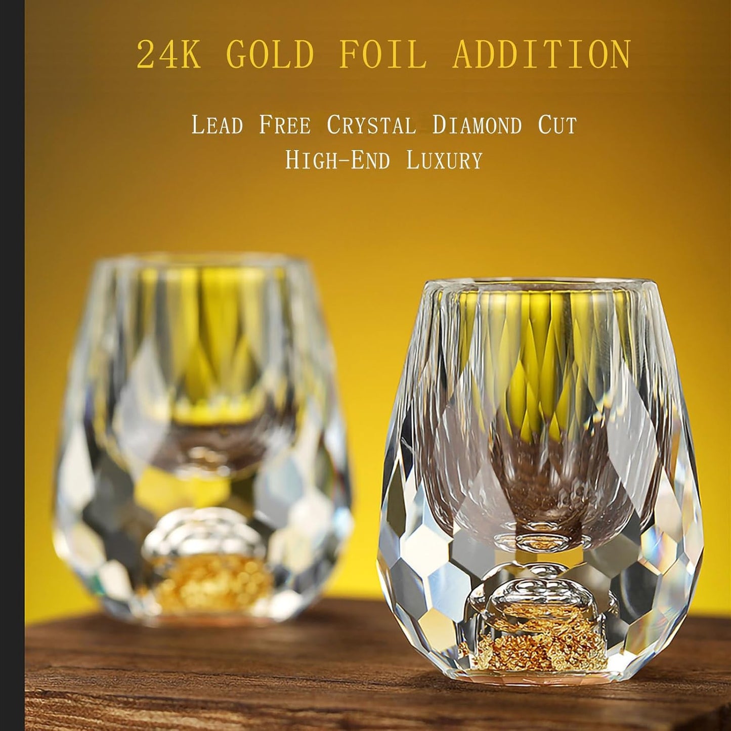Crystal Glasses 0.5oz/15ml,shot glasses (6)