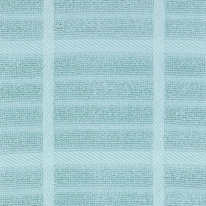 All-Clad Solid & Coordinate Kitchen Towels: Highly Absorbent, Super Soft Long Lasting 100% Cotton, 17" x 30" Tea Towels for Cleaning & Drying Dishes, Pans, Glassware, Countertops, 4-Pack, Rainfall