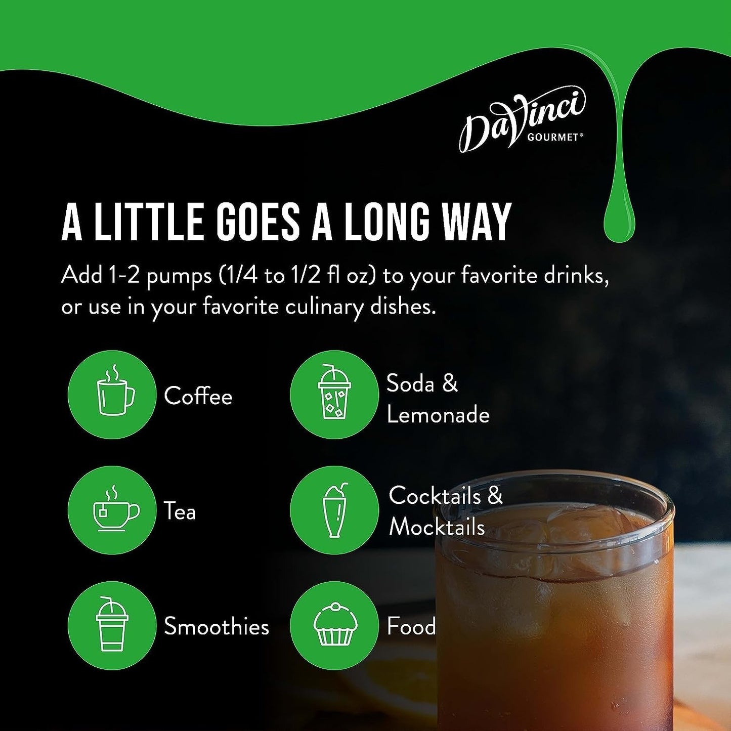 DaVinci Gourmet Lavender Syrup 25.4 Fl Oz (Pack of 3) + 1/4 Oz Syrup Pumps (Pack of 3)