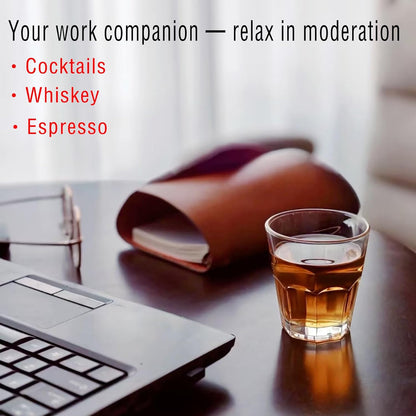 8 Piece Shot Glasses Set 50ML/1.5oz.Small Espresso and LiquorGlasses for Whiskey TequilaVodka, Thick Glass Cups forPotter Style Cocktails Bar Party