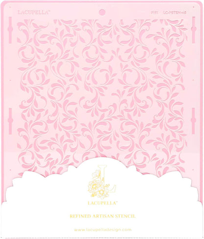 Cake Decorating Stencil for Tall Buttercream Cake, Royal Icing, Ganache, Paint, Airbrush (FIFI)