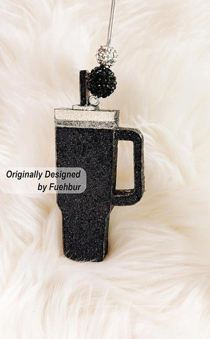 【300+ Design Optional】 Tumbler Cup Car Freshies Silicone Mold- Air Freshie Mold - Aroma Bead Freshener - Epoxy Resin - Candle Soap Mould【Upgraded Thickened Material】-Oven Safe