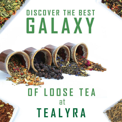 Tealyra - Tropical Harvest - Dragon Fruit - Sea Buckthorn - Goji - Pineapple - Cranberry - Fruity Herbal Loose Leaf Tea - Caffeine Free - Hot or Iced - 112g (4-ounce)