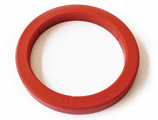 Cafelat Group Gasket-E61 (Red), Silicone, E61 8mm, SYNCHKG060251