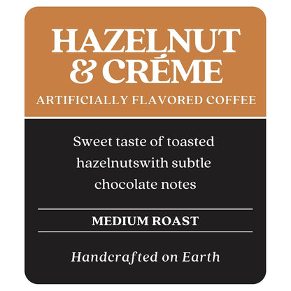 Copper Moon Medium Roast Whole Bean Coffee, Hazelnut & Cream Blend, 5 Lb