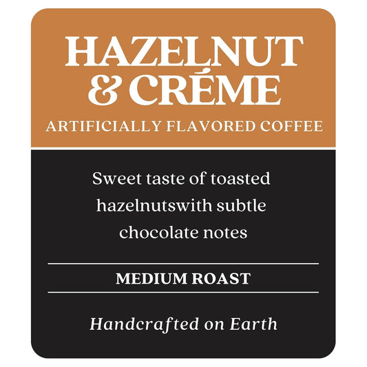 Copper Moon Medium Roast Whole Bean Coffee, Hazelnut & Cream Blend, 5 Lb