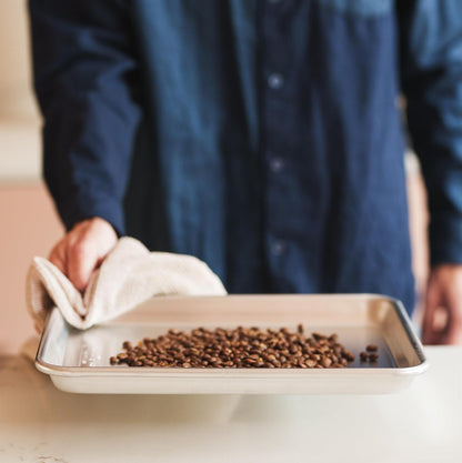 Coffee Roasting Kit by OurHands - Learn to Roast Green Coffee at Home with Your Oven - Includes 6 Varieties of Unroasted Coffee, Detailed Instructions and Coffee Roasting Tools