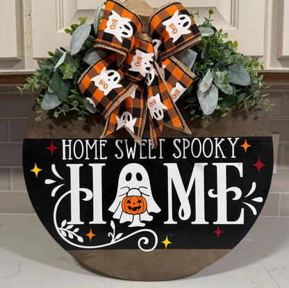 Halloween Stencils for Door Mats Skeleton Boo Stencil Reusable Halloween Stencils for Painting on Wood Sign Door Mats Fabrics DIY Crafts Decor