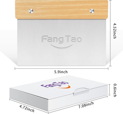 Bench Knife, Bench Scraper, Dough Scraper, Pastry Scraper, Pizza and Dough Scraper Multi-Functional Scraper/chredder, Pizza Knife Food Chopper Baking Supplies Kitchen Scraper