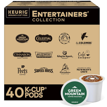 Keurig® Entertainers Variety Pack, Keurig Single Serve K-Cup Pods, 40ct