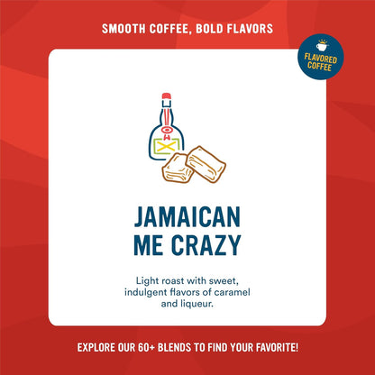 Cameron's Coffee Single Serve Pods, Jamaican Me Crazy Blend, 12 Count (Pack of 6)