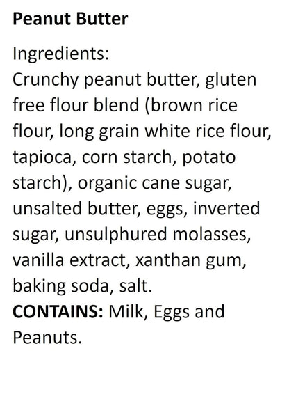 WOW Baking Company Gluten-Free Cookies, Peanut Butter, 8 Ounce (Pack of 6)