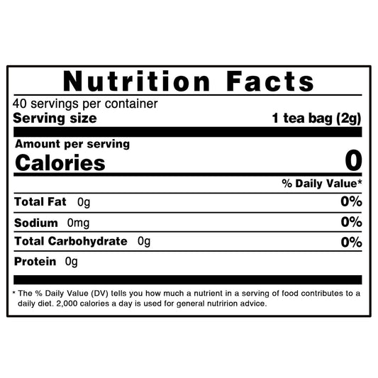 TEARELAE - Marshmallow Root Tea Bags - 2g x 40 Count - Premium Natural Cut & Sifted Althaea Officinalis - Non-GMO - Caffeine-free - Support Digestion & Respiratory