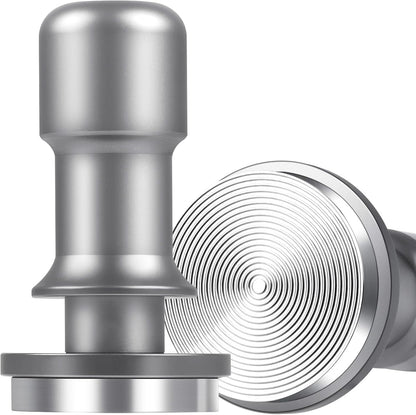 PUSEE 53mm Espresso Coffee Tamper,Premium 30lb Calibrated Espresso Tamper Upgrade Coffee Tamper with Spring Loaded, Stainless Steel Ground Tamper for Barista Home Coffee Espresso Accessories