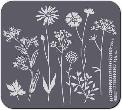 Dish Drying Mat for Kitchen Counter 16x18in Grey Washable Quick Dish Drying Pad Rubber Backed Absorbent Draining Mat