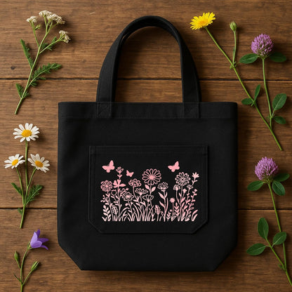 16PCS Large Flower Stencils for Painting Wildflower Stencils with Brushes Floral Spray Paint Stencil Reusable Drawing Template for Walls Garden Fence Furniture Card