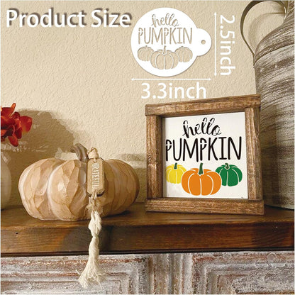 45Pieces Christmas Halloween Fall Thanksgiving Cookie Stencils Reusable Holiday DIY Baking Cake Templates Stencil for Food Dessert Craft (45 Holiday)