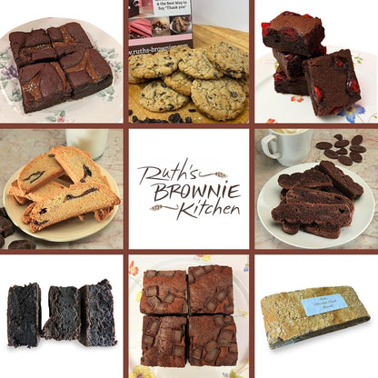 Ruth’s Gourmet Brookie (Brownie + Cookie) 2 Dozen – Gourmet Baked Treats | Delicious Gift with The Finest Ingredients | Guaranteed to Arrive Fresh