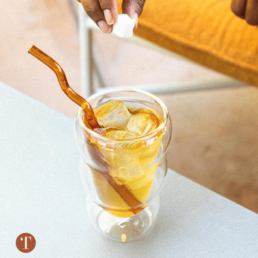 Glass Cloud cups 12 oz Double Wall Insulated Glass Cups - heat-resistant borosilicate glass -perfect for iced teas, lattes, and all your favorite sips (Pink)