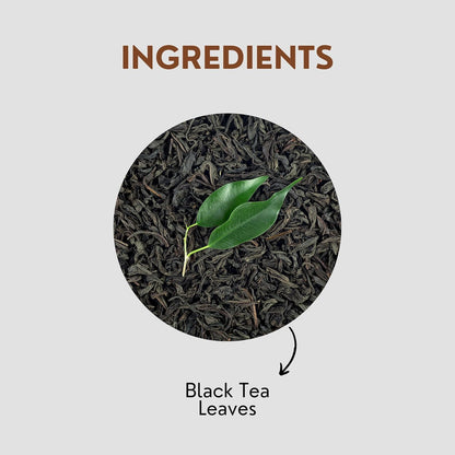 Tealeaf & Co. Classic Assam CTC Chai - 100% Pure Loose Leaf Black Tea - Low Caffeine Premium Tea - Upto 50 Servings (3.52oz/100gm)