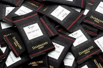 Dammann Freres Satchets, Breakfast Tea Bags, Premium Gourmet French Black Tea, Individually Wrapped, 24 Count (Single Pack)