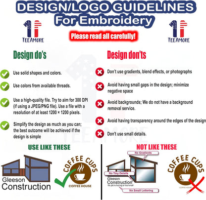 TEEAMORE Custom Embroidered Kitchen Apron Add Your Name Logo Design Cooking Baking Kitchen Chef Apron Gifts