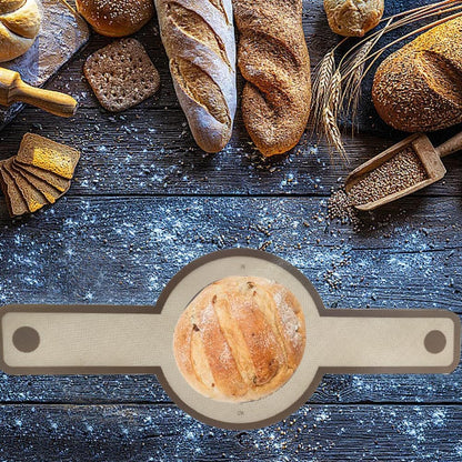 Silicone Bread Sling for Dutch Oven, 2 PC Non-Stick & Easy Clean Reusable Silicone Bread Baking Mat with Long Handles, Easy to Transfer Sourdough Bread + 1 Reusable Bread Bag