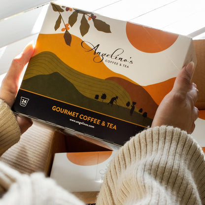 Angelino's Coffee, 96 Count, Compatible with Keurig 2.0 K-Cup Brewers (Sumatra Dark, 96 Count)