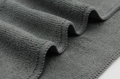 Microfiber Dish Cloths Ultra Absorbent Kitchen Dish Rags for Washing Dishes Fast Drying Cleaning Cloth 12InchX12Inch 10 Pack Gray