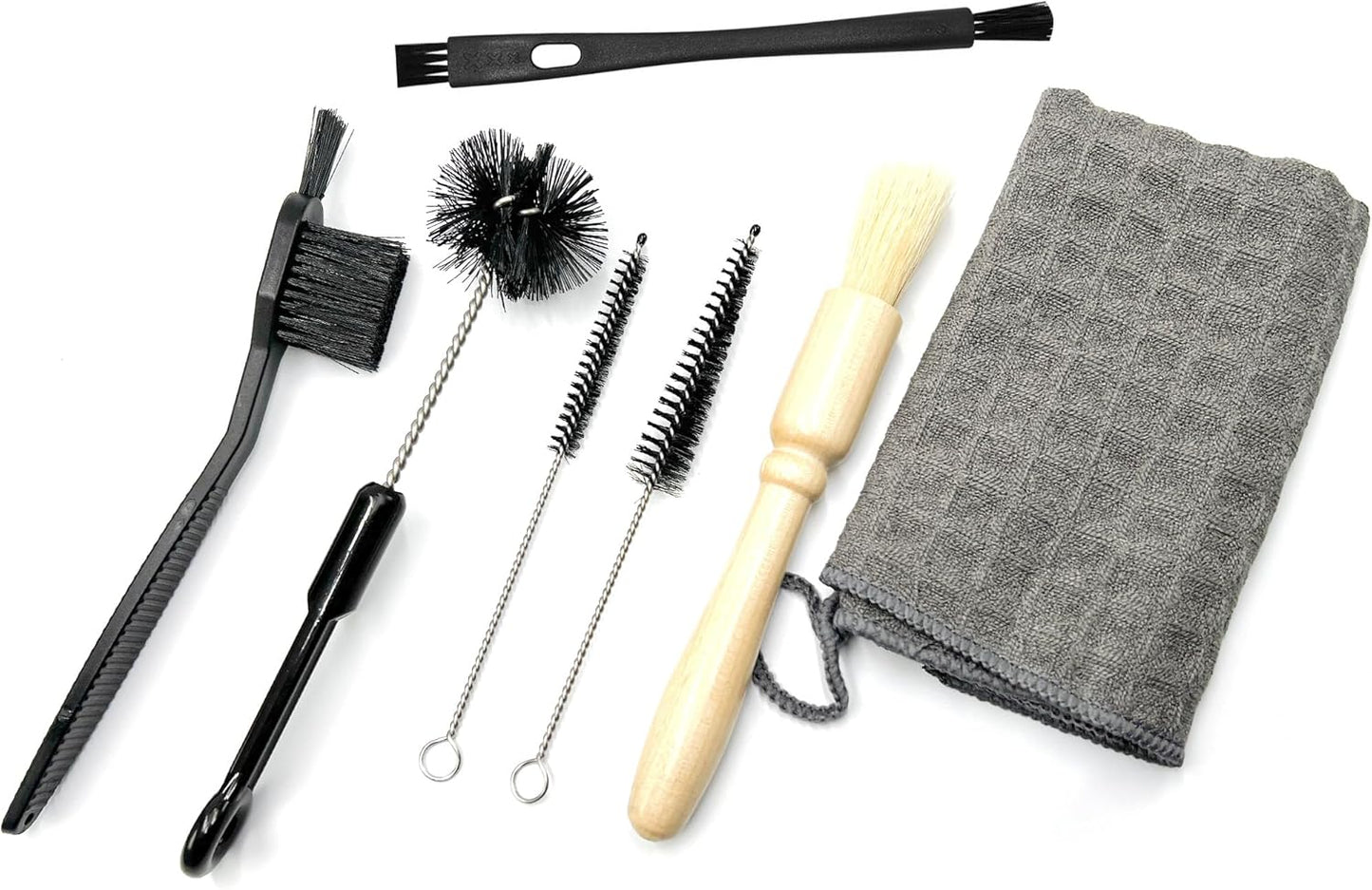 The Coffee Brush Cleaning kit is Suitable for Coffee Machine Grinding Machine Cleaning Coffee Pot Cleaning and Powder Cleaning